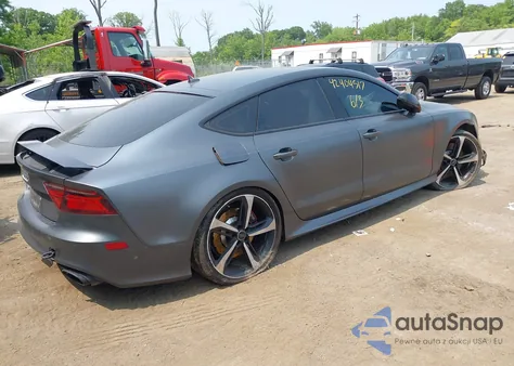 2018 Audi Rs 7 4.0T z USA, uszkodzony, nr VIN WUAWAAFC2JN900369